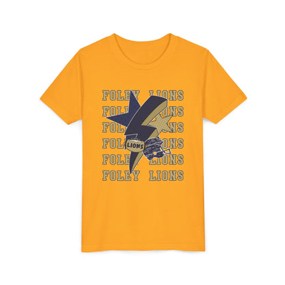 Youth Foley Lions Lightning Football T