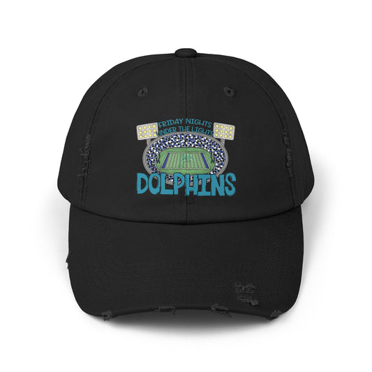Dolphins Friday Night Lights Unisex Distressed Cap