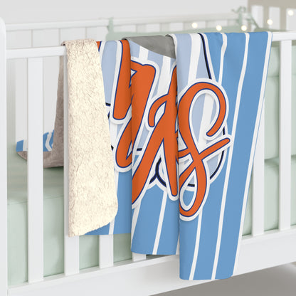 Makos Coquette Volleyball Sherpa Blanket