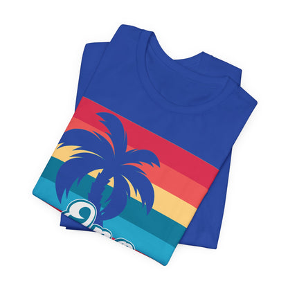 ADULT ONO ISLAND PALM GRID TSHIRT