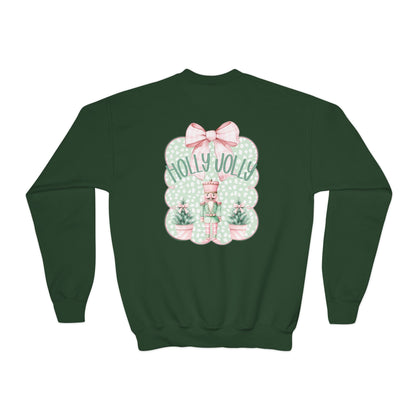Youth Holly Jolly Nutcracker Sweatshirt - Gildan