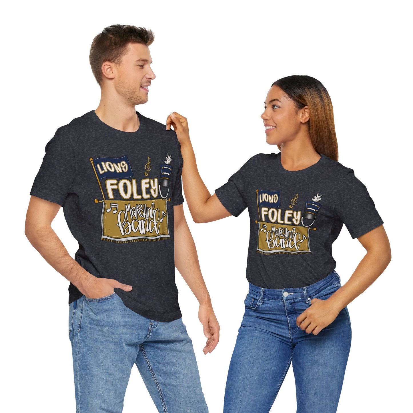 Adult Foley Marching Band Tee - Bella Canvas