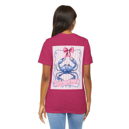 Adult Ono Island Preppy Crab T-Shirt - Bella Canvas