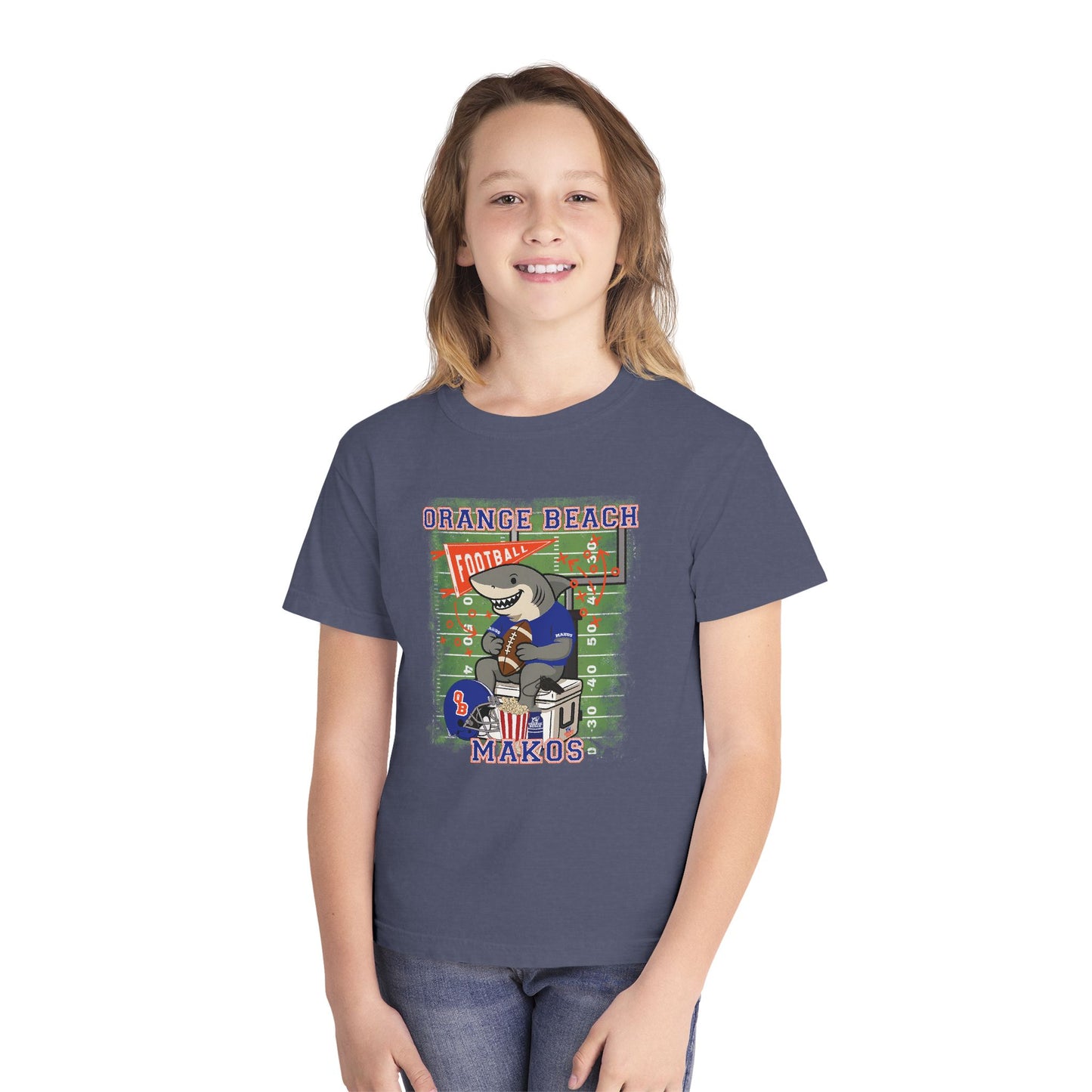 Youth Makos Tailgating Tee - Comfort Colors