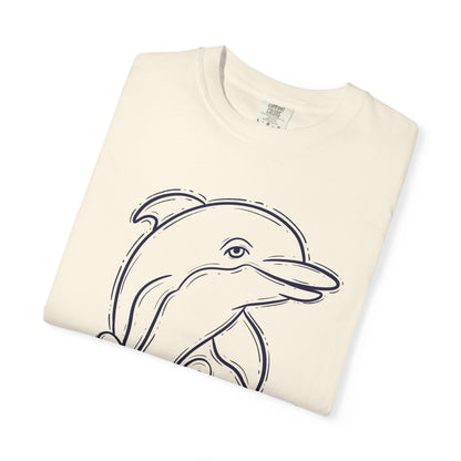 Adult Dolphins Sketch - Comfort Colors