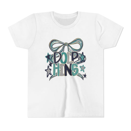 Youth Dolphins Coquette Bow
