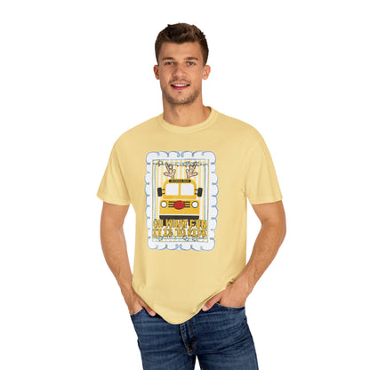 Christmas Bus Driver Tee - Comfort Colors