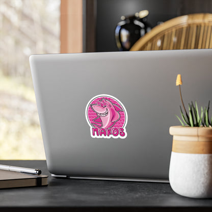Preppy Pink Makos Vinyl Decals