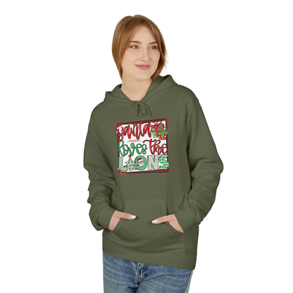 Adult Lions Christmas Hoodie - Gildan