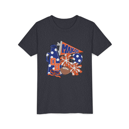 Youth Makos Football Spirit Tee