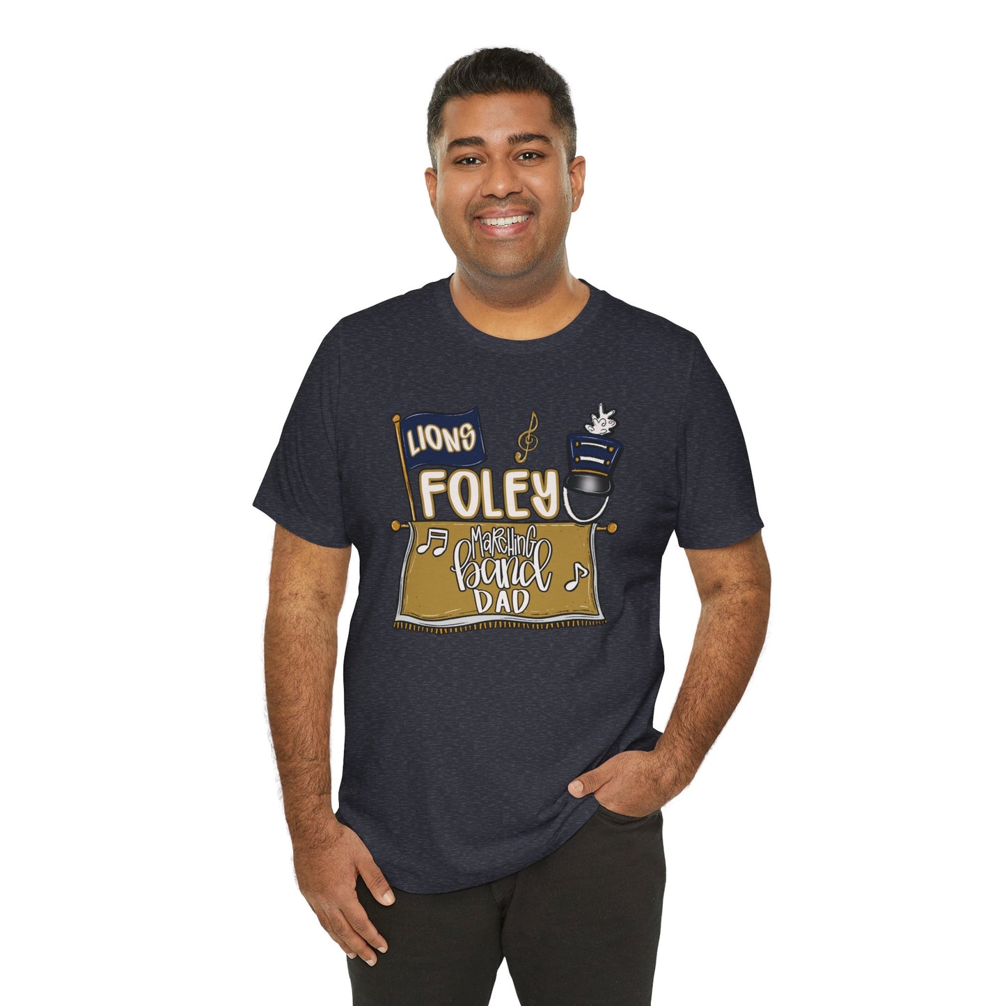 Foley Band Dad Tee - Bella Canvas