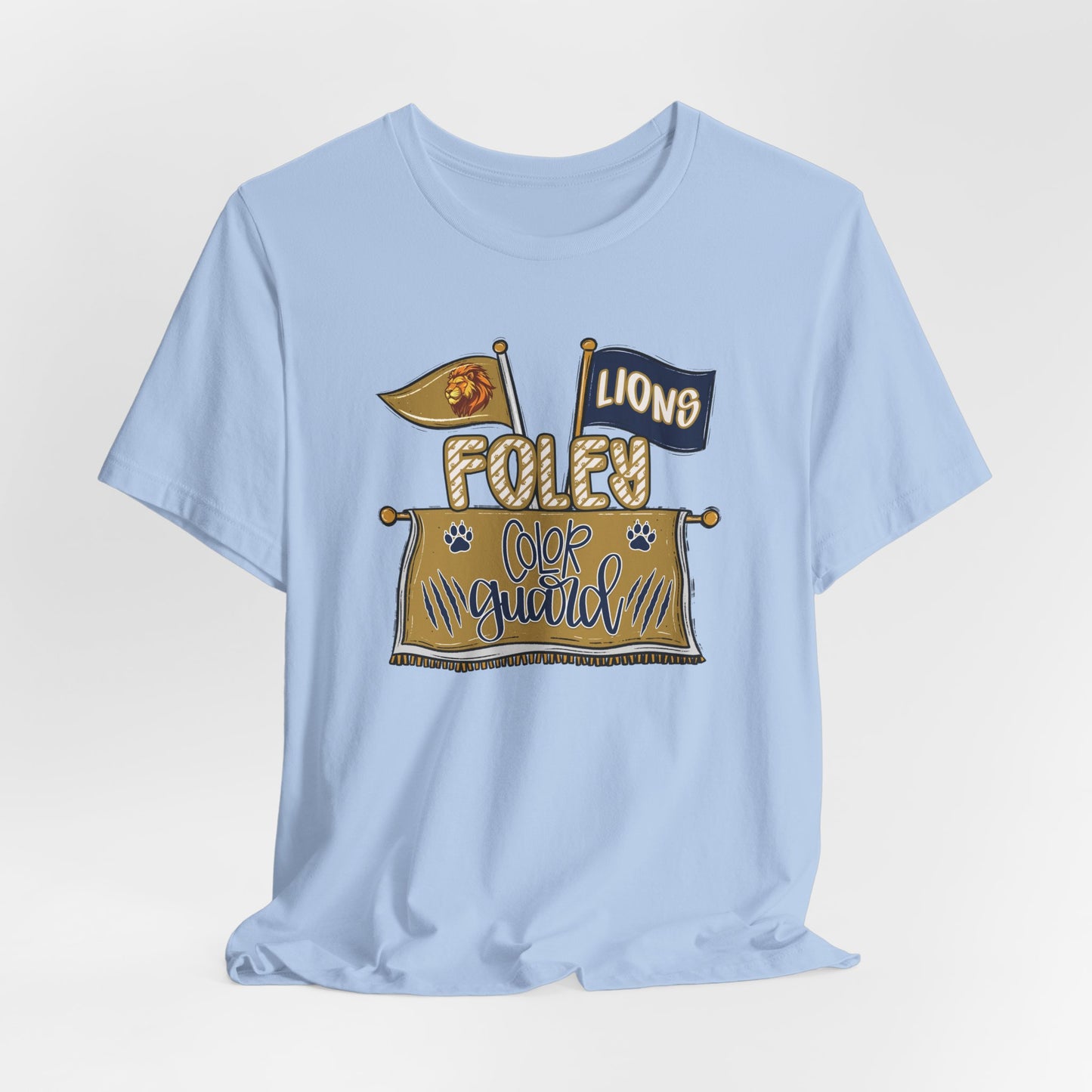 Foley Lions Color Guard Jersey Tee - Bella Canvas