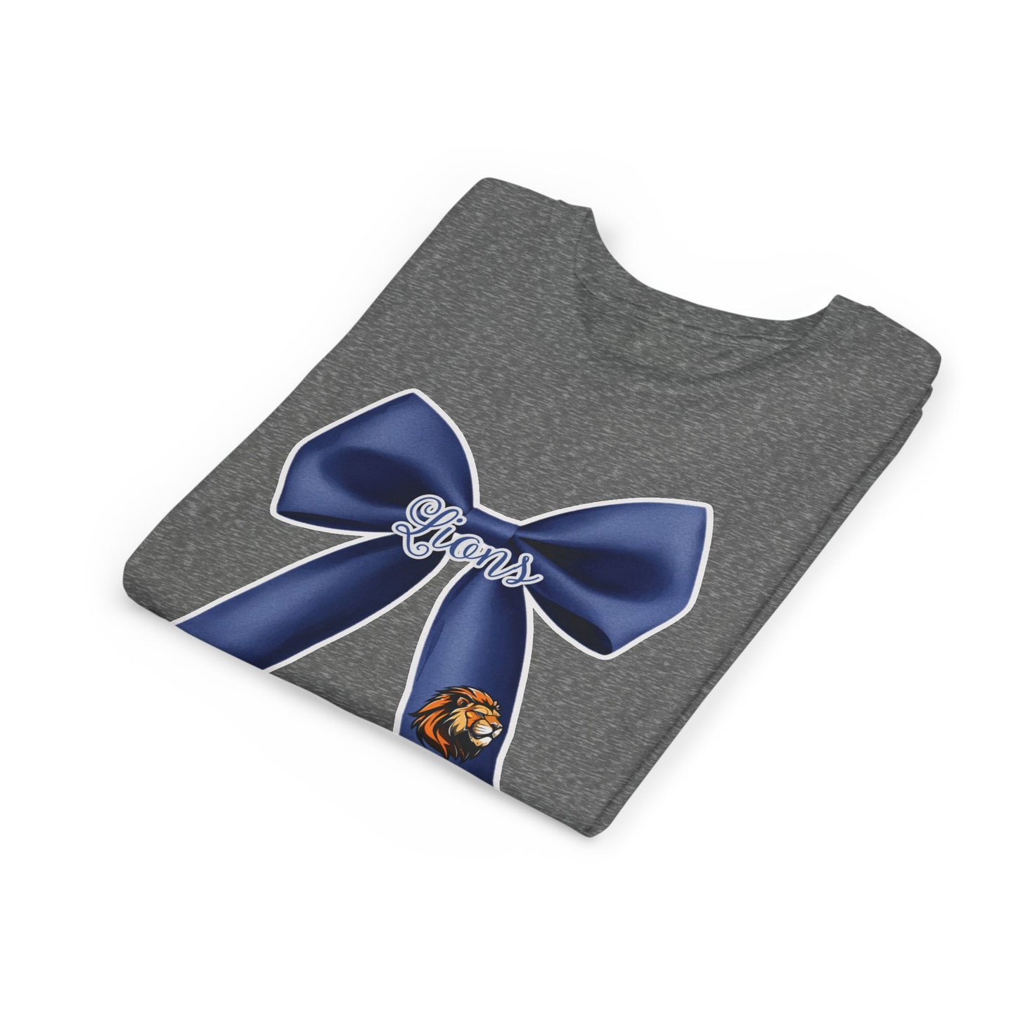 Youth Lions Navy Coquette Bow