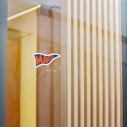 Makos Pennant Vinyl Decals