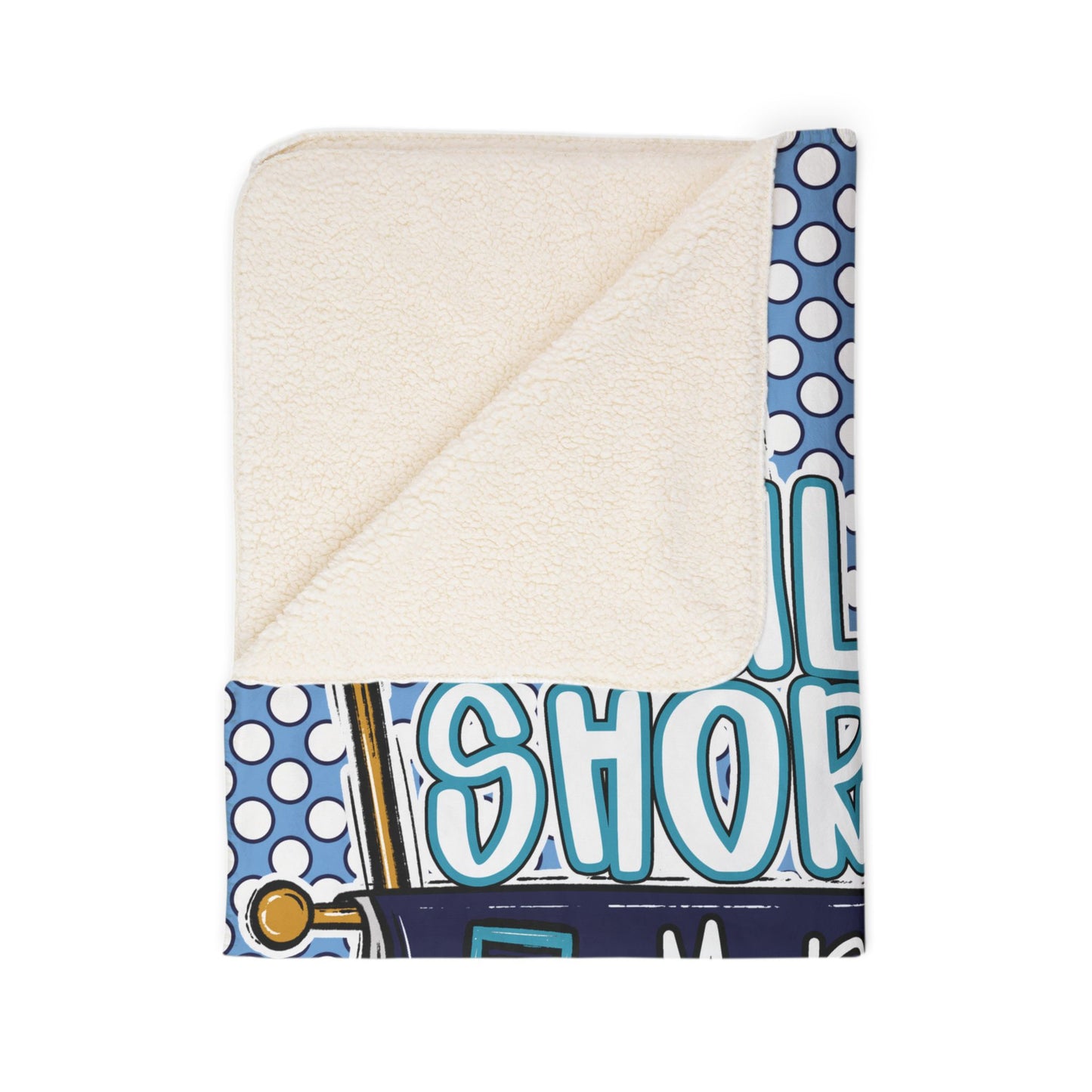 GS Marching Band One Sided Sherpa Blanket