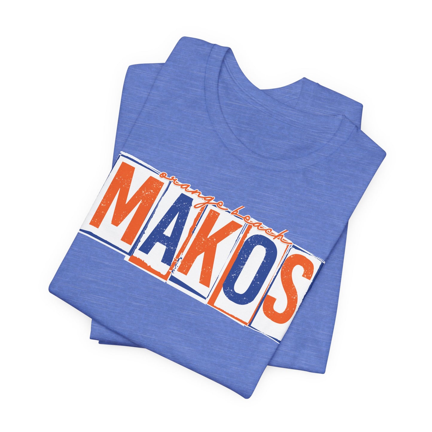 Adult Makos Block Tee - Bella Canvas