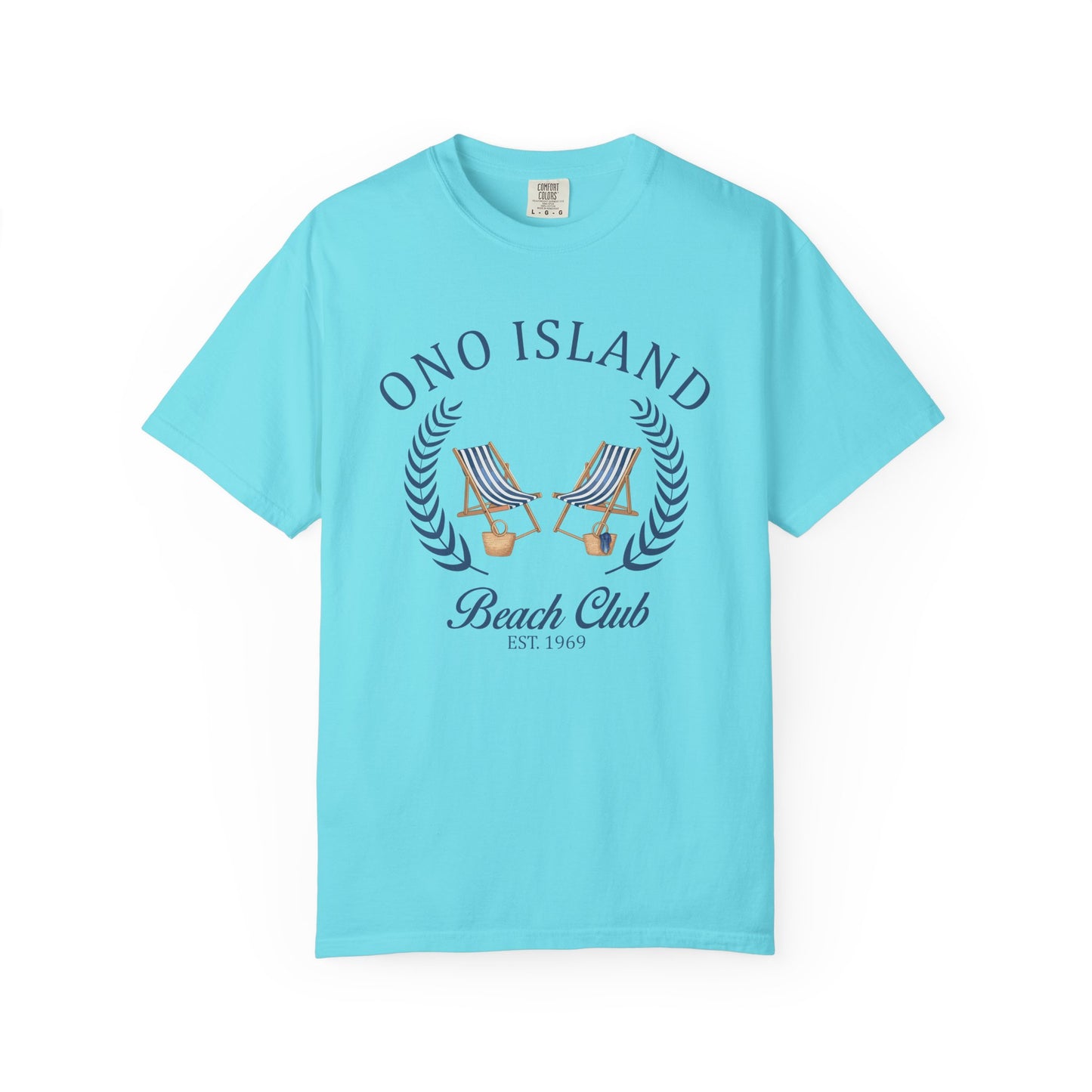Ono Island Beach Club T-Shirt - Comfort Colors