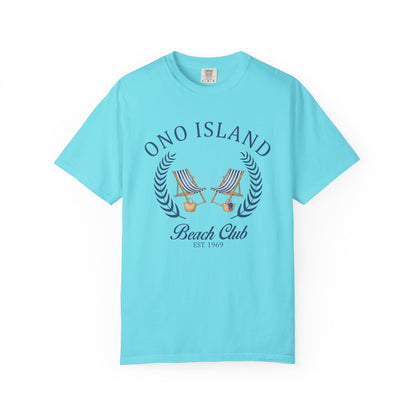 Ono Island Beach Club T-Shirt - Comfort Colors