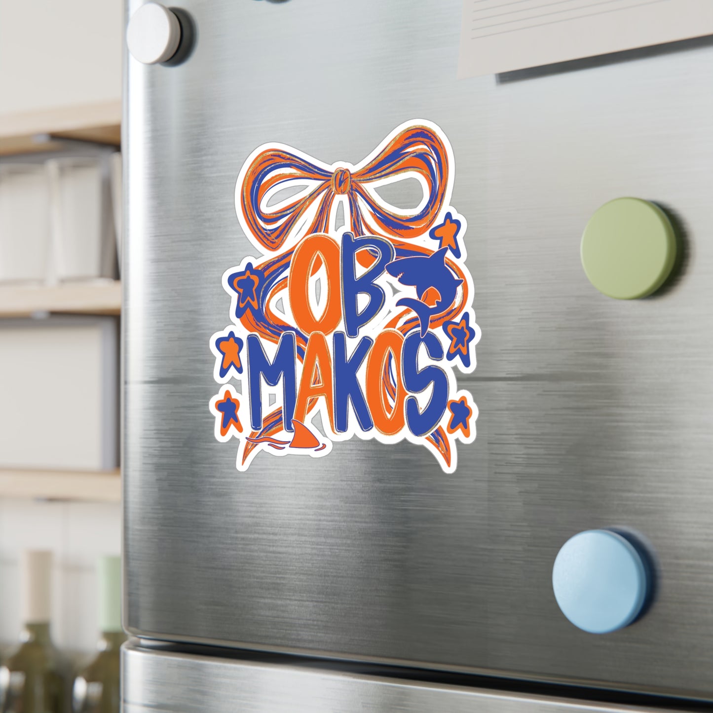 OB Makos Bow Decal