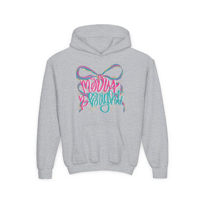 Merry and Bright Hoodie - Gildan