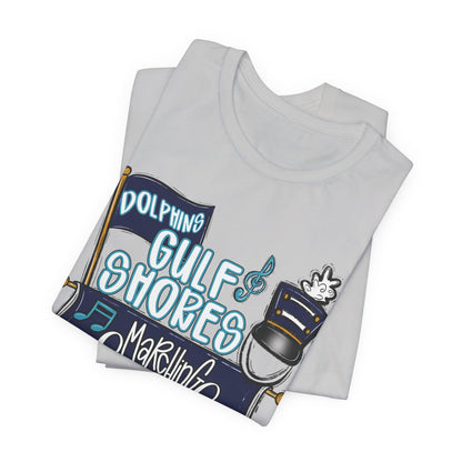 Adult Gulf Shores Band Tee - Bella Canvas