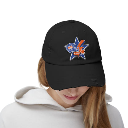 Makos Football Unisex Distressed Cap