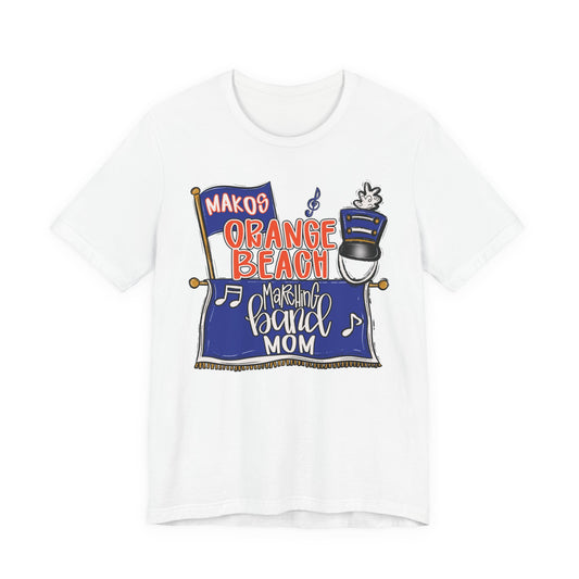 Adult Makos Marching Band Mom - Bella Canvas