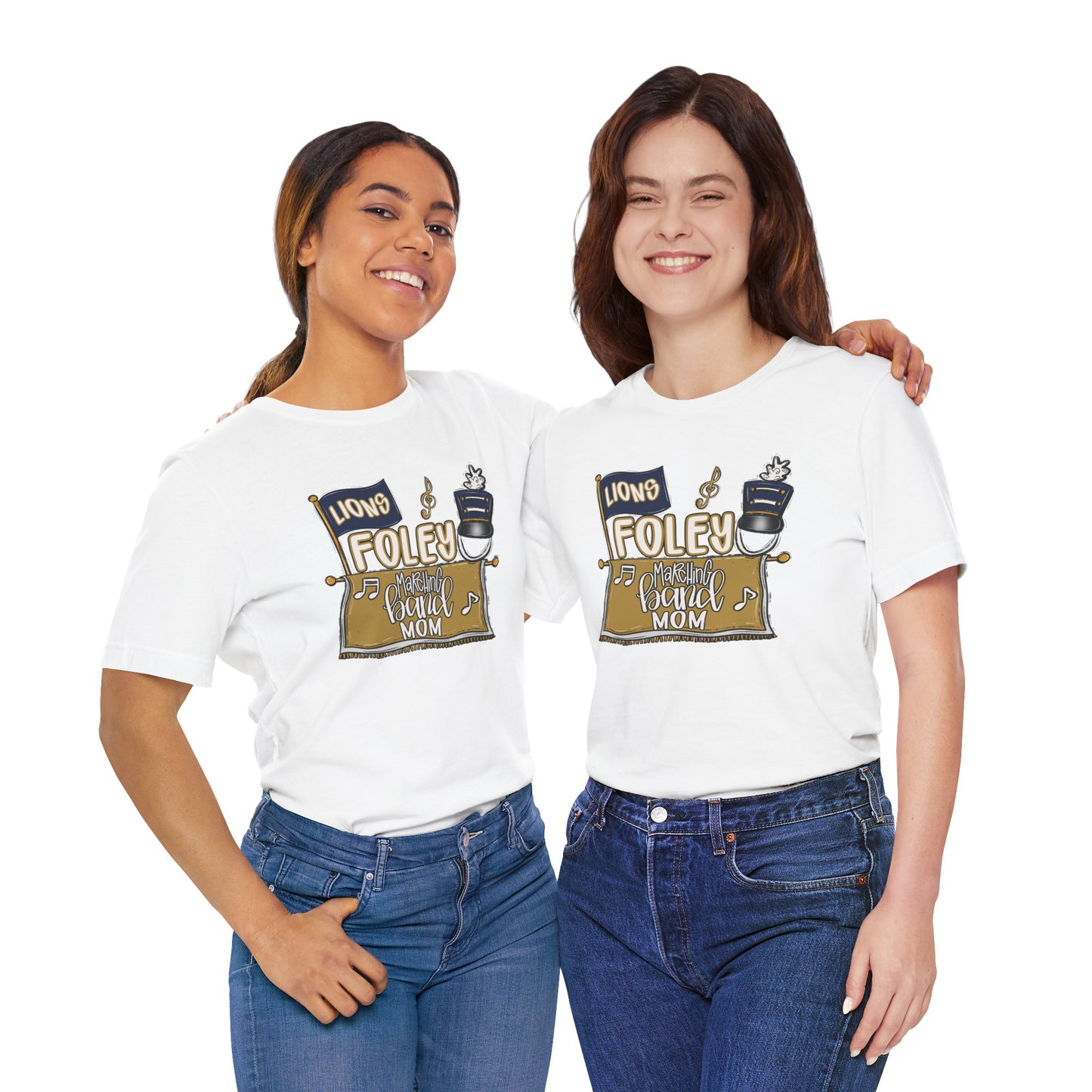 Adult Foley Lion Mom Tee - Bella Canvas