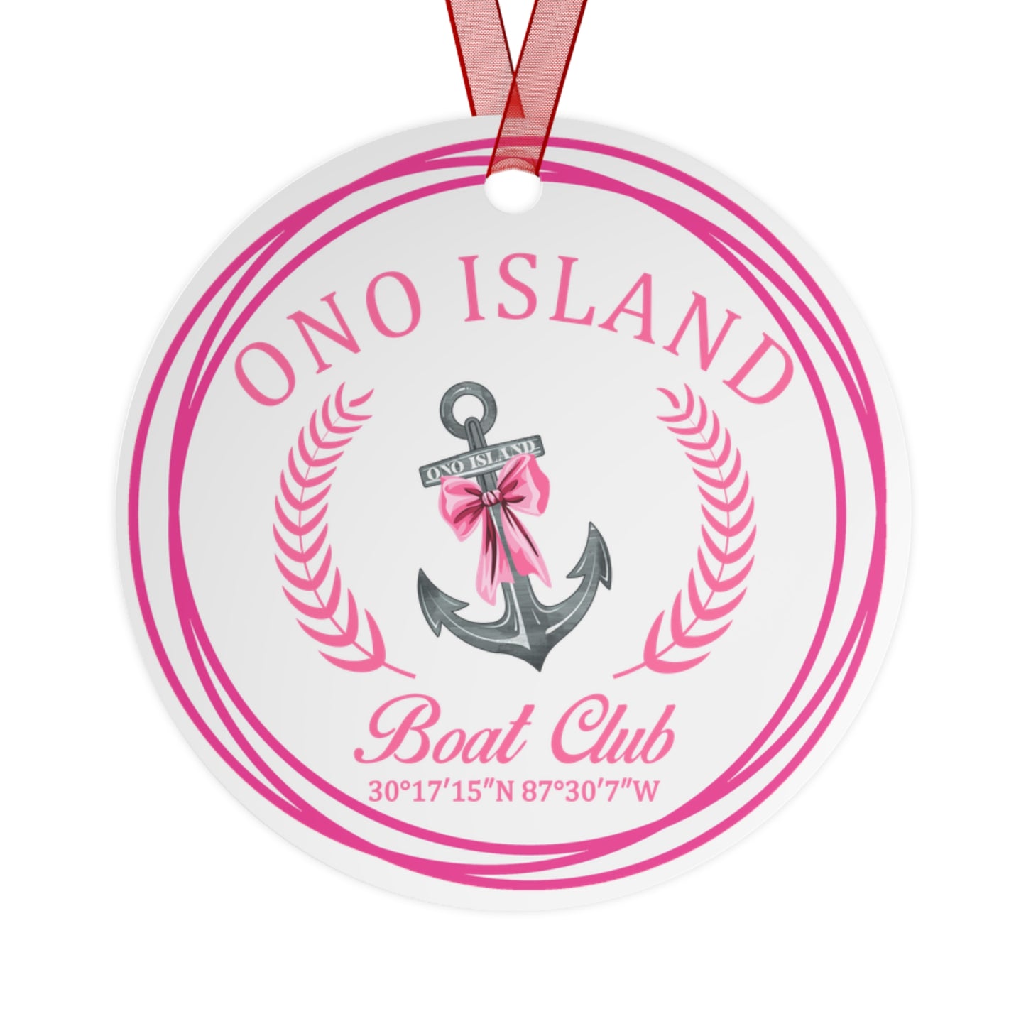 Ono Island Boat Club Ornament
