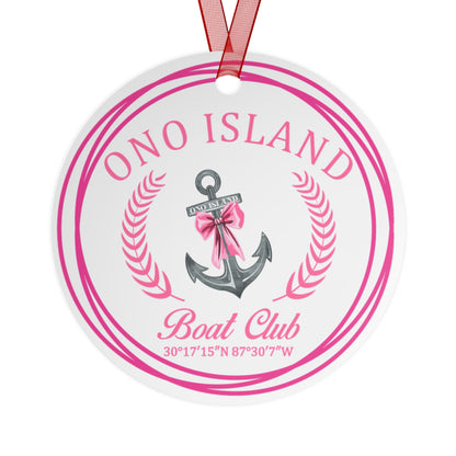 Ono Island Boat Club Ornament