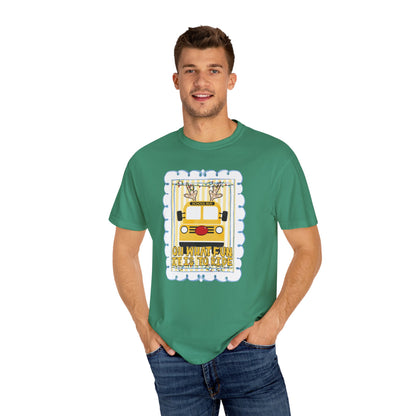 Christmas Bus Driver Tee - Comfort Colors