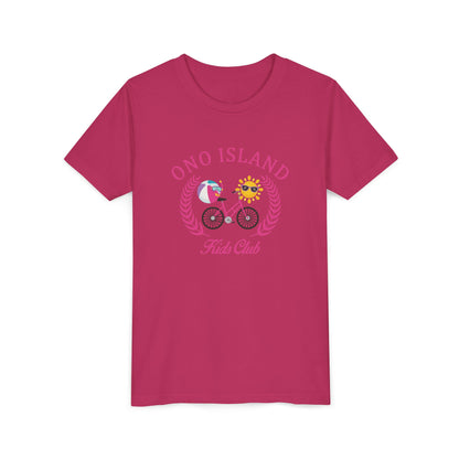 Ono Island Kids Club Pink Tee - Bella Canvas