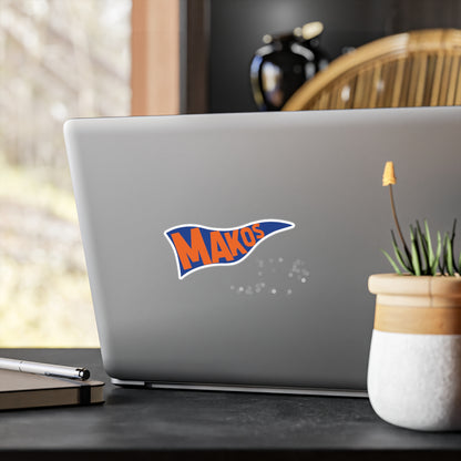 Makos Pennant Vinyl Decals