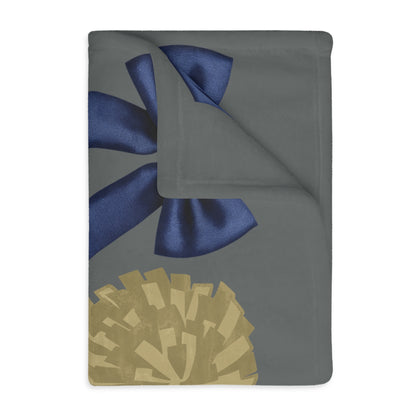 Lions Football 2 Sided Soft Blanket