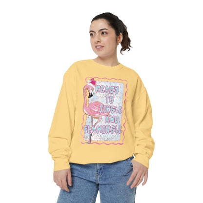 Flamingo Jingle & Flamingle Christmas Sweatshirt