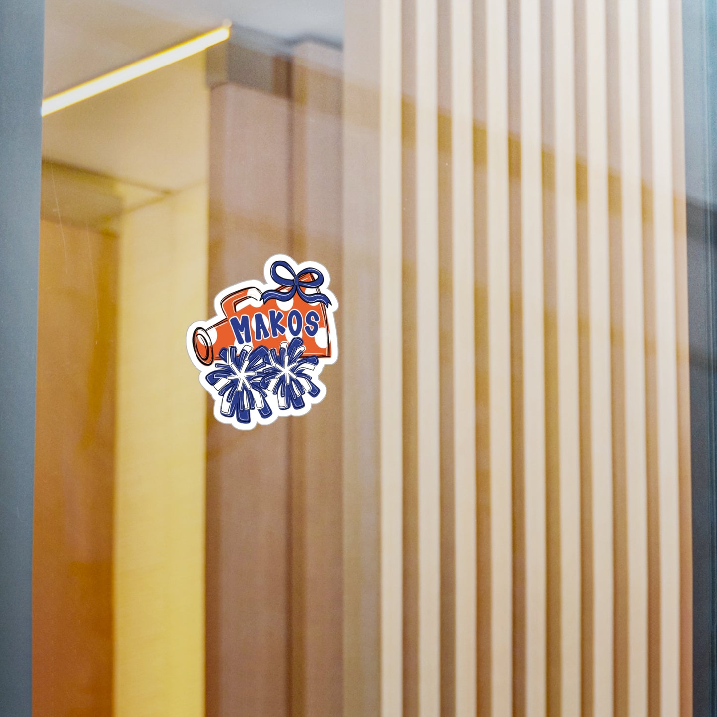 Makos Cheerleading Vinyl Decals