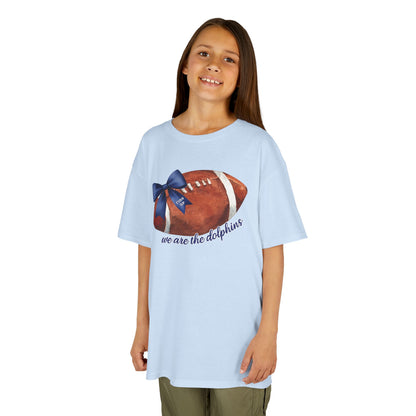Youth Fins Up We Are The Dolphins Bow Football