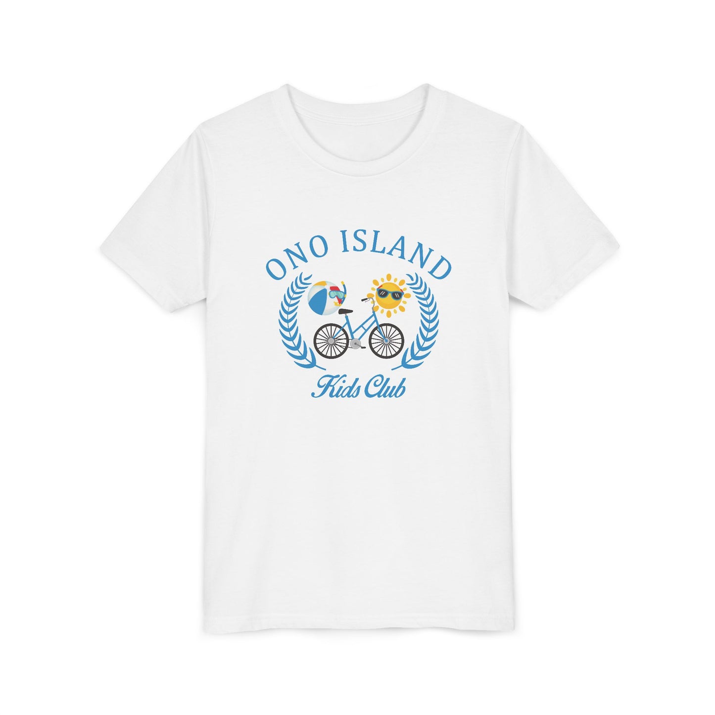 Ono Island Kids Club Blue Tee - Bella Canvas