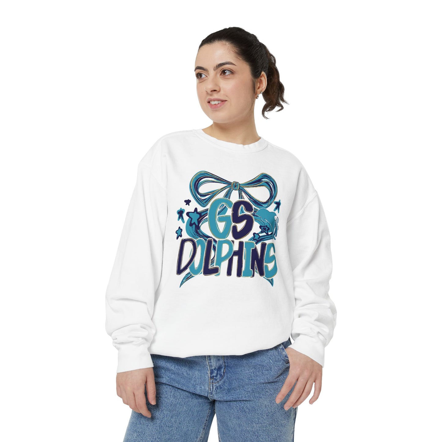 Adult GS Dolphins Sweatshirt - Comfort Colors