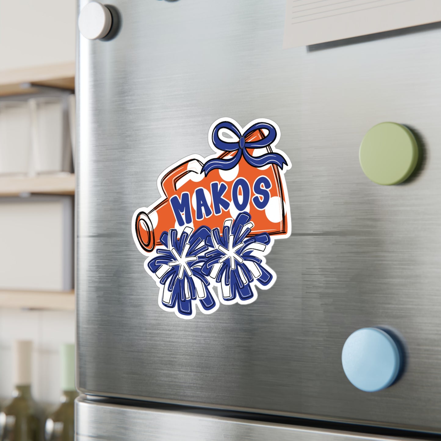 Makos Cheerleading Vinyl Decals
