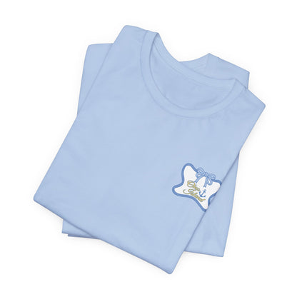 Adult Coquette Sailboat Tee - Bella Canvas