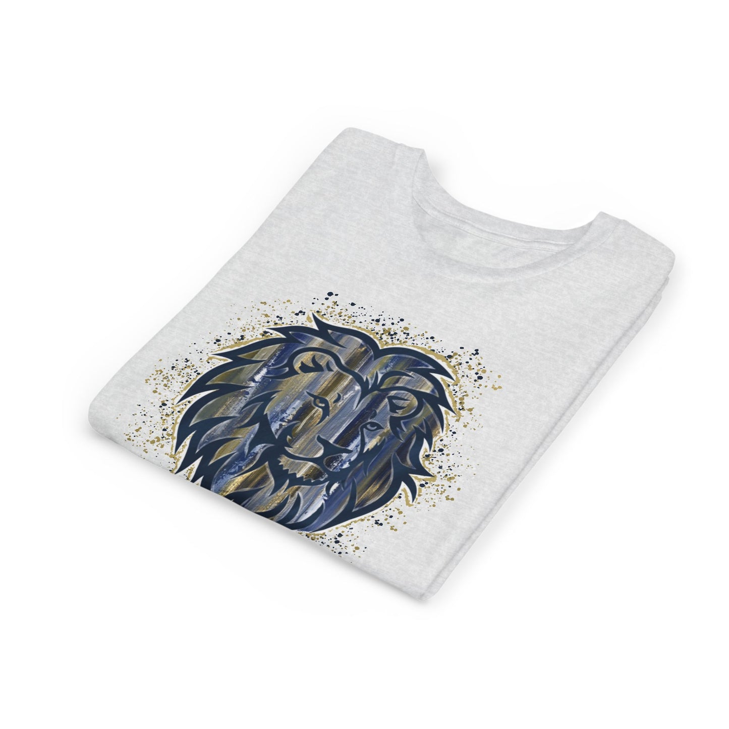Youth Lions Custom Painted T
