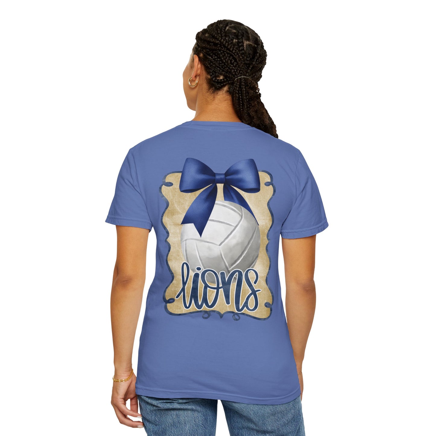 Foley Lions Coquette Volleyball 2 Sided - Comfort Colors
