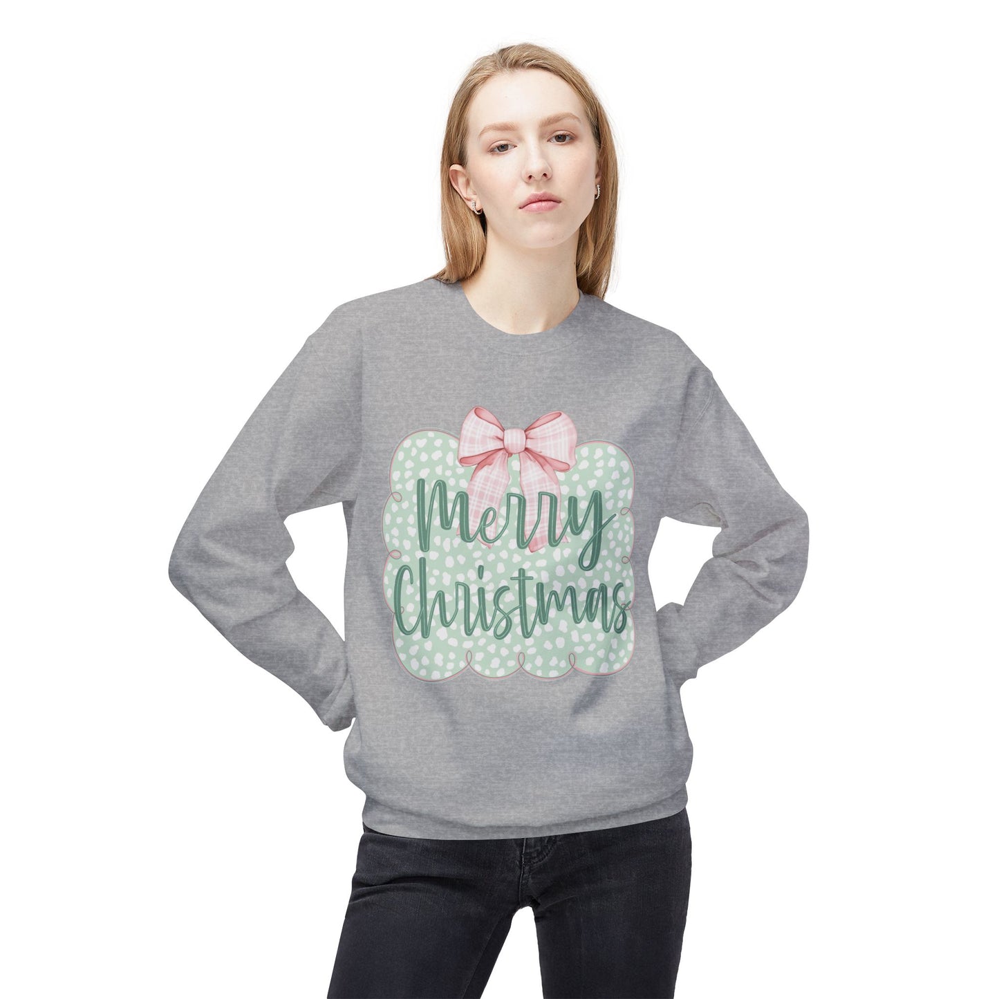 Merry Christmas Fleece Sweatshirt - Gildan
