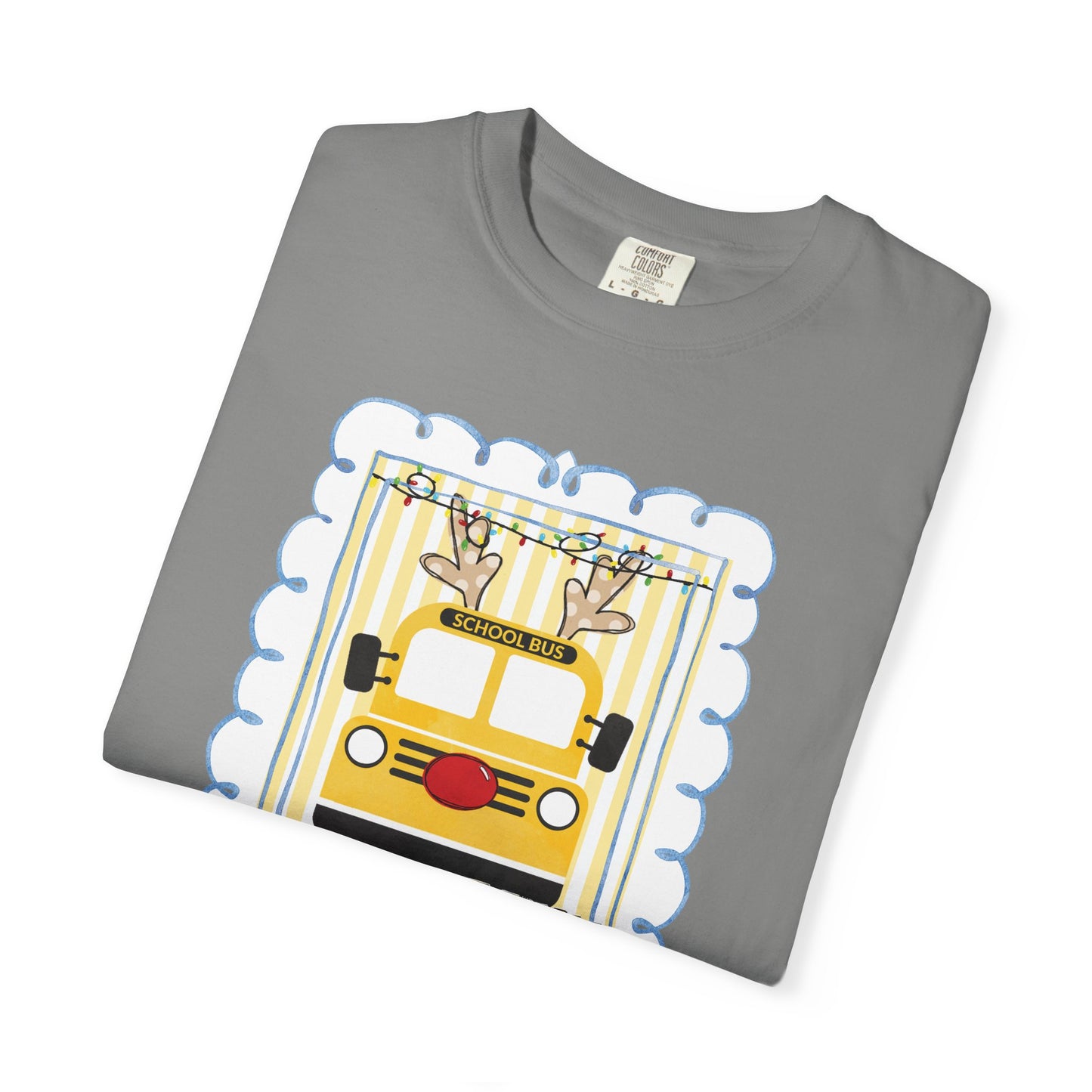 Christmas Bus Driver Tee - Comfort Colors