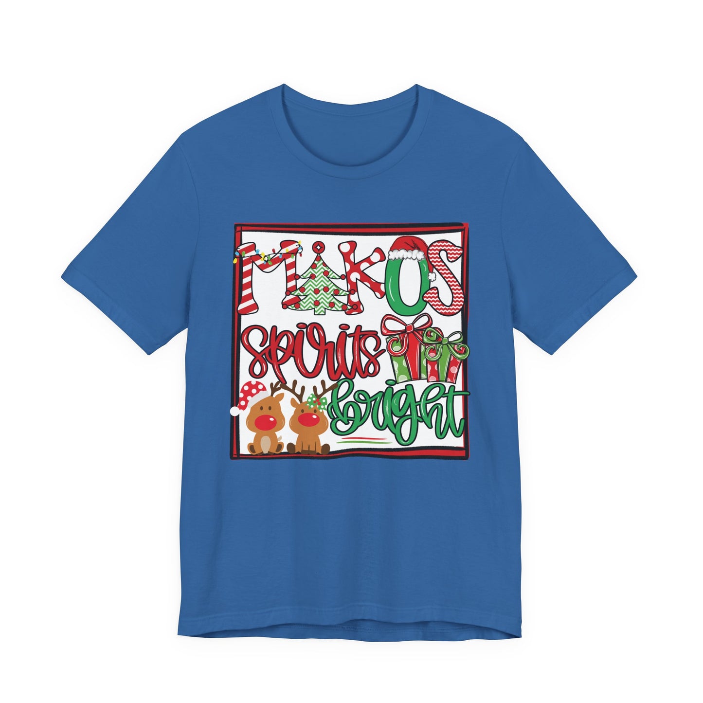 Makos Spirits Bright - Bella Canvas