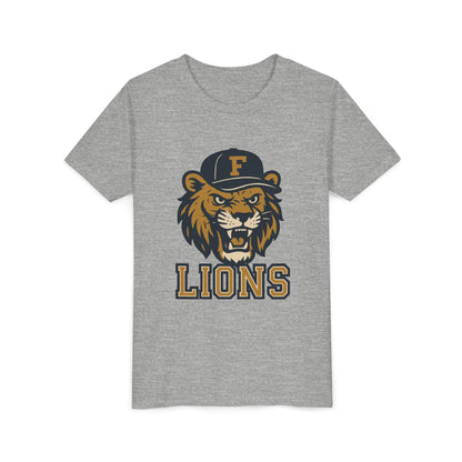 Youth Retro Roaring Lions Tee - Bella Canvas