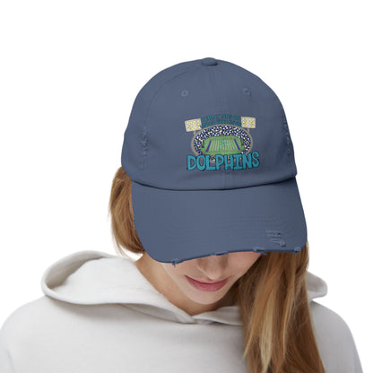 Dolphins Friday Night Lights Unisex Distressed Cap