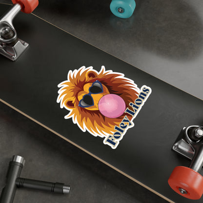Fun Lion Bubblegum Kiss-Cut Vinyl Decals