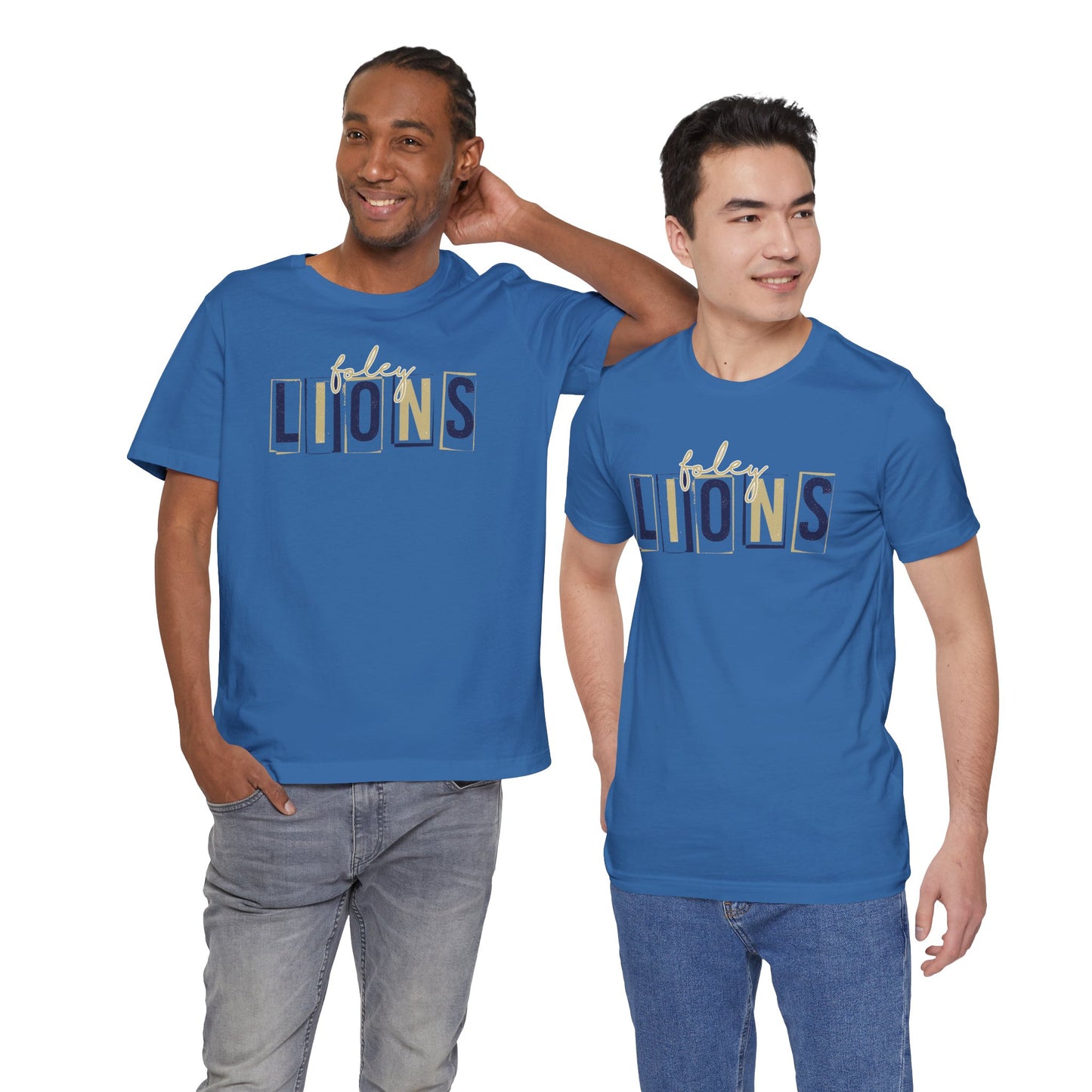 Foley Lions Boxy Tee - Bella Canvas